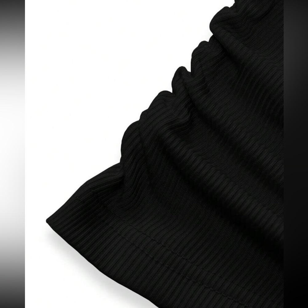 Three Cropped Long Sleeve Ribbed Polos
All Three - Picture 5 of 6
